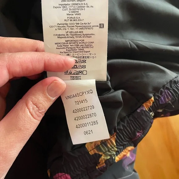 Vans Multicolor Floral Puffer Jacket - Picture 8 of 9